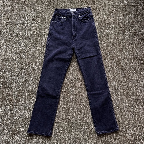 AGOLDE 90s Pinch Waist High Rise Kick Flare Jeans - Picture 3 of 6